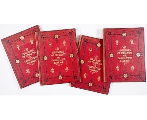 Britain.- Nash (Joseph) The Mansions of England of the Olden Time, 4 vol.,&nbsp;numerous sepia lithograph plates, occasional 