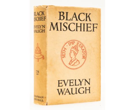 Waugh (Evelyn) Black Mischief, first edition, light strip of toning on front free endpapers, original cloth, excellent, dust-