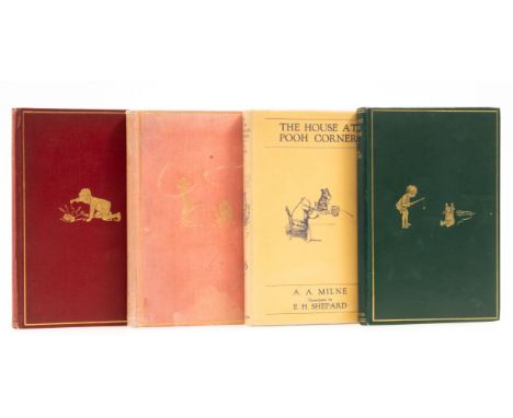 Milne (A.A.) Now We are Six, first edition, half-title and verso of final leaf browned, spine slightly faded, 1927; The House