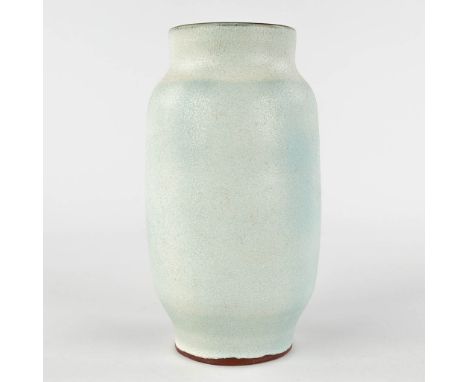 Rogier VANDEWEGHE (1923-2020) 'Vase' light-blue glaze, circa 1956-1957.&nbsp;Stamped R.Vandewege, Sint Andries. The vase was 