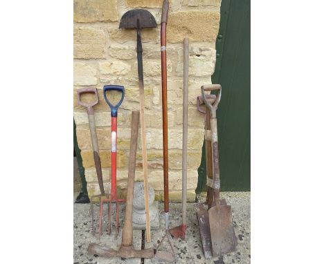 A quantity of garden tools (9)