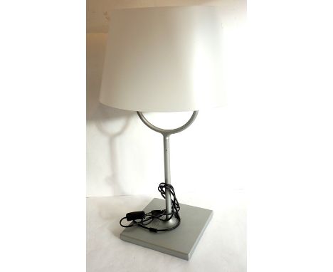 An Italian iGuzzini luminary diapason table lamp with original shade