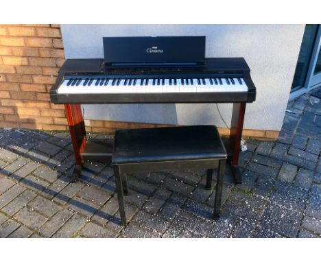 A Yamaha Clavinova electric piano, model CVP-3, with stool. [W]

NOTE: ITEM IS LOCATED IN THE WA7 POSTCODE AREA, COLLECTION C