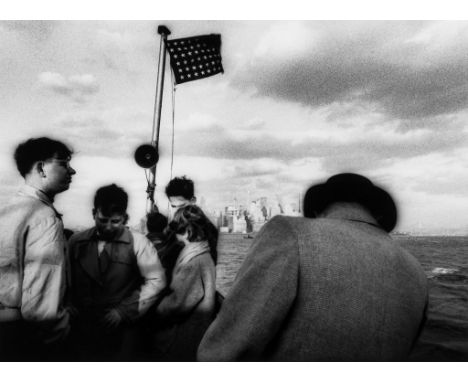 William Klein (b.1928) - Staten Island Ferry, New York, 1955 Gelatin silver print, printed later, signed, titled and dated in