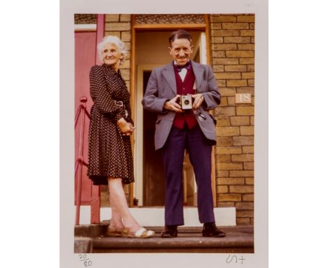 David Hockney (b.1937) - My Parents chromogenic print, 1975, signed in ink, numbered 20/80, published by Sonnabend Editions, 