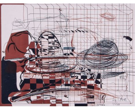 Dieter Roth (1930-1998) - Small hat salad (d.325) offset lithograph printed in colours, 1974/75, signed in pencil, numbered f
