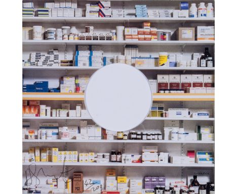 Damien Hirst (b.1965) - Pharmacy offset lithograph printed in colours, c.1990, signed in black ink, numbered 42/200, on archi