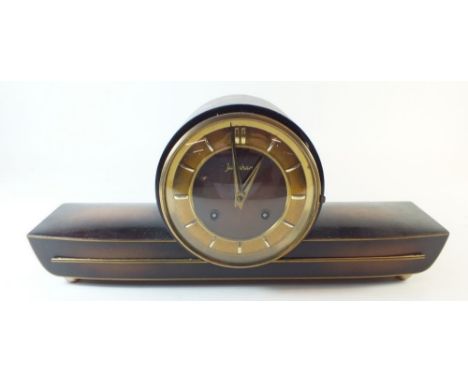 A Junghans vintage striking mantel clock