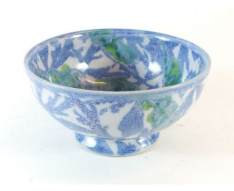 A Studio Pottery bowl by Janice Tchalenko - 12cm dia