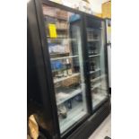 Beverage Air Marketeer 2-Door Glass Refrigerator, Model MT53-1
