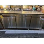 Avantco 6' 3-Door Stainless Steel Lowboy , Model 178SSUC72RHC