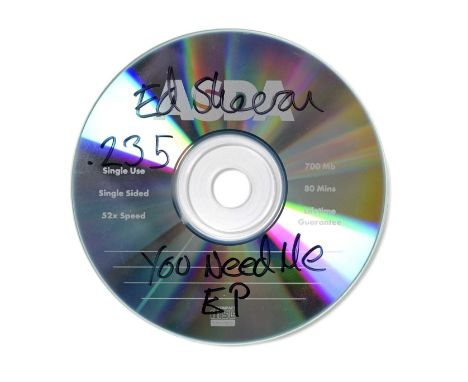 Extremely Rare Signed Ed Sheeran You Need Me EP 2009 Handmade by Ed
An extremely rare first self-issue of Ed Sheeran’s You Ne