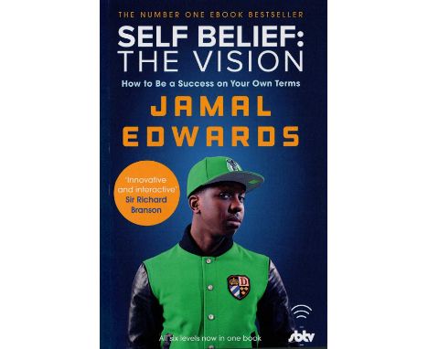 Jamal Edwards Motivational Session on Zoom for an Aspiring Young Talent, and a Signed Book 
Internet entrepreneur Jamal Edwar