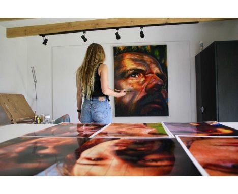 A Personalised Oil Portrait Commission by Award Winning Portrait Painter India Durban
Commission India Durban, award winning 