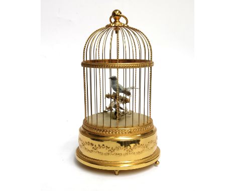 A Swiss musical caged bird automaton, by Reuge Music
