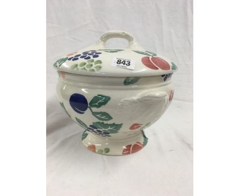 ROYAL WINTON BORDEAUX SOUP TUREEN, NO LADLE
