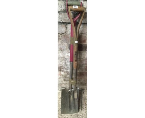 CHROME PLATED FORK &amp; SPADE