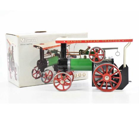 MAMOD; a boxed steam tractor.