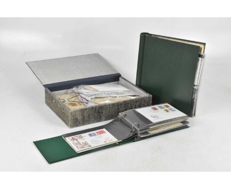 WORLD STAMPS; album of Austria from 19th century plus First Day Covers, also Israel, etc.