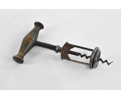 D. R. PATENT; a vintage corkscrew.