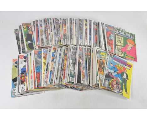 DC; a collection of comics, The World of Smallville, issues 1-4, The World of Metropolis. Issues 1,2,4, World's finest comics