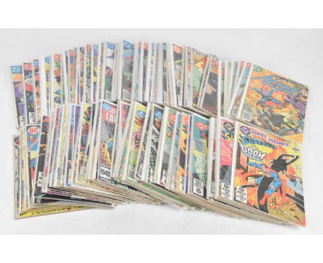 DC; a collection of Action comics, issues 405, 415, 416, 421-423, 428, 431, 433-435, 438, 439, 441, 442, 444, 455, 456, 459, 