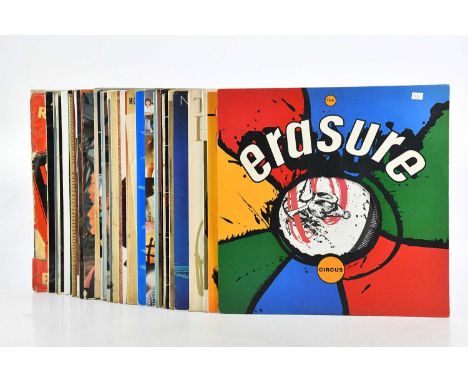 A collection of vinyl records, mostly jazz and easy listening, to include Herbie Hancock - Fat Albert Rotunda, The Buddy Rich