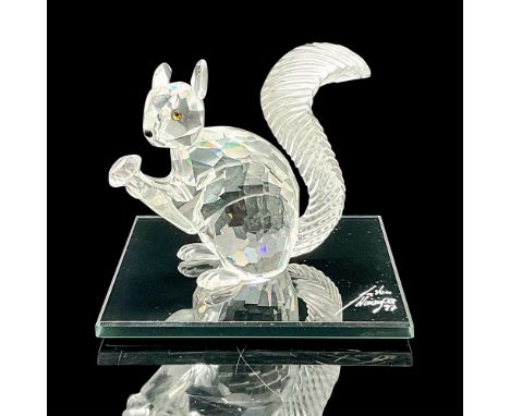 This limited edition SCS squirrel was issued to celebrate the 10th anniversary of the SCS. The squirrel is made from clear cr