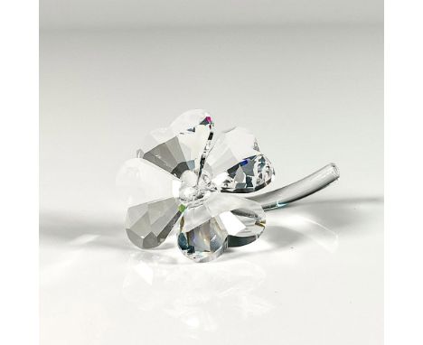 Part of the In The Secret Garden collection and the four leaves are made from clear faceted crystal and sit elegantly on a sm