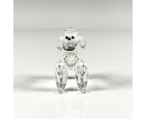 Lead crystal part of the Pets Corner collection and is made with jet crystal eyes and nose. Swarovski etched backstamp. This 