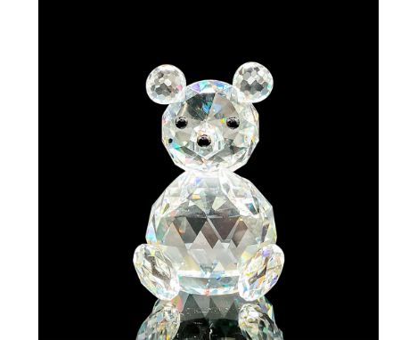 Lead crystal part of the Woodland Friends collection and is made with jet crystal eyes. Swarovski etched backstamp. This item