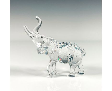 Lead crystal part of the Rare Encounters collection and is made with jet crystal eyes flaunted her trunk. Swarovski etched ba