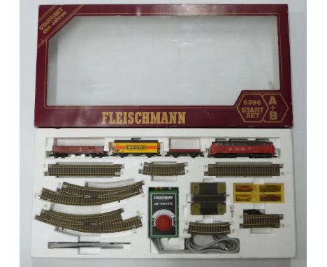 Fleischmann 00 gauge model railway Start Set train set, 6396, in original box.&nbsp;