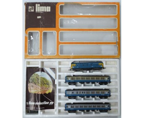 Lima 00 gauge model railway diesel train set, 5506, in original display box.&nbsp;