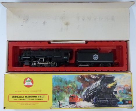 Rivarossi 0 gauge model railway 0-8-0 Indiana Harbor Belt locomotive 102, 8998, in original box.&nbsp;