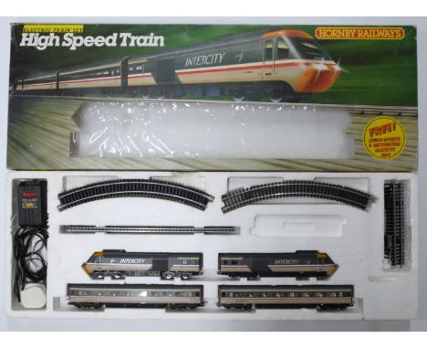 Hornby 00 gauge model railway High Speed Train train set, R.693, in original box.&nbsp;