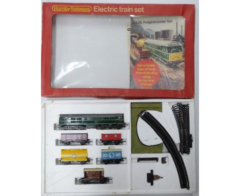 Hornby 00 gauge model railway Freightmaster train set, R.539, in original display box.&nbsp;
