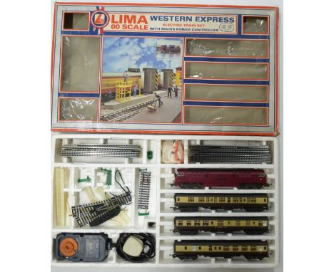 Lima 00 gauge model railway Western Express train set, 105006, in original display box.&nbsp;