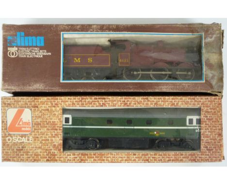 Two Lima 0 gauge model railway locomotives LMS 0-6-0 4683 6534 and BR BO-BO diesel D6506 6576, both in original boxes.