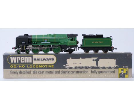 Wrenn 00 gauge model railway 2-rail SR 4-6-2 West Country Class locomotive Lyme-Regis 21C109, W2237, in original box.&nbsp;