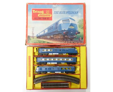 Tri-ang 00 gauge model railway The Blue Pullman train set, RS.52, in original box.&nbsp;