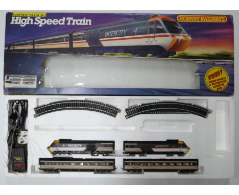 Hornby 00 gauge model railway High Speed Train train set, R.695, in original box.&nbsp;