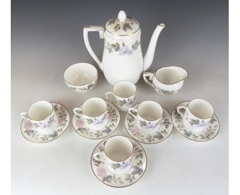 Royal Worcester part coffee set&nbsp;