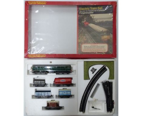 Hornby 00 gauge model railway Freightmaster train set, R.169, in original display box.&nbsp;