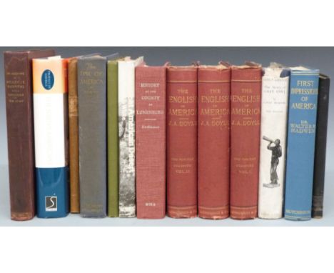 [America/Canada] The English In America, The Puritan Colonies, 1887 in 2 volumes + Virginia, Maryland and the Carolinas 1889 