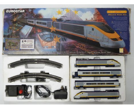 Hornby 00 gauge model railway Eurostar train set, R.816, in original box.&nbsp;