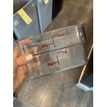 Lot de 3 bacs à mesurer 2 Qt avec couvercles