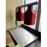 Réchaud aliment lampe double