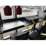 Comptoir lunch 95 " x 16" p