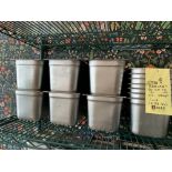 Lot de 13 bacs dro in acier inox BROWNE # 98136